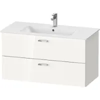 Duravit Badmöbel-Set XBASE 1030mm, mit Spiegel GOOD weiß hochglanz weiß hochglanz