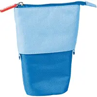 Brunnen Etui und Stiftköcher blau