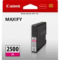 Canon PGI-2500M Magenta Tintentank, Magenta, Tinte auf Pigmentbasis, 9,6 ml