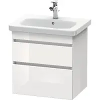 Duravit Waschtischunterbau DURASTYLE 448x580x610mm weiß matt/basalt matt weiss matt/basalt matt