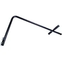 Roland Fahrradanhänger Big Boy 455, Schwarz, Stahl, Trekbet, 320 mm