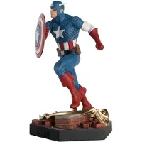 Eaglemoss Hero Collector Captain America Figur Im Maßstab 1:18 In Kampfpose