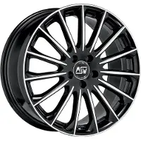 MSW Alufelge 30 8X18 5X112 Et 45 Gloss Black Full Polished