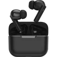 Akashi , Bluetooth-Kopfhörer mit Geräuschunterdrückung, 6 Std. Akkulaufzeit, Schwarz