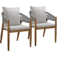TecTake Gartenstuhl Manacor, Ropedesign