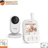 Gigaset Baby 300 Video-Babyphone cream white/warm grey