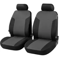CarComfort Autositzbezug Portland für Vordersitze grau, 13412
