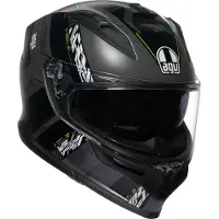 AGV K7 Kyber Matt Schwarz Gelb Integralhelm Größe XL