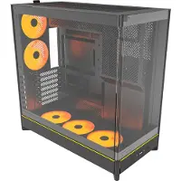 Montech HS02 PRO (schwarz, Tempered Glass x 2)