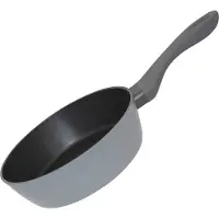 Elo Hochwertige Bratpfanne aus geschmiedetem Aluminium, Ø 24 cm, aschgrau ideal für alle Herdarten und spülmaschinengeeignet