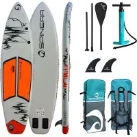 Spinera SUP LIGHT 11.2 ULT iSUP aufblasbar Surfboard Stand Up Paddle Set SUP 340cm