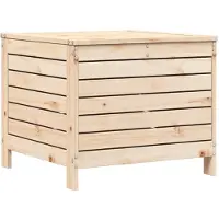 vidaXL Gartenhocker 62x63,5x53,5 cm Massivholz Kiefer