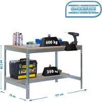 Simonwork (bancos De Trabajo) Bt0 Werkbank 842x1210x760 Mm