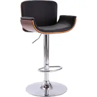 vidaXL "2026 Promotion" Barhocker Schwarz Kunstleder - Barhocker CC3063