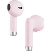 FIXED Pods Kopfhörer, kabellos, True Wireless, mit Mikrofon, Sprachassistent, 20h Akku, offenes Design, Bluetooth 5.3, rosa