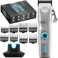 GAMMA PIÙ Gamma Plus Cyborg Haarschneidemaschine Profi Set 45mm Klinge Akku LED