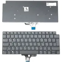 T-ProTek DEUTSCHE - Schwarz Tastatur Ohne Rahmen Ohne Beleuchtung kompatibel für Dell Latitude 13 7320