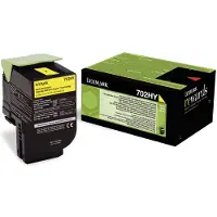 Lexmark 702HY 70C2HY0 GELB TONER - 3000 SEITEN FÜR CS-310N