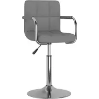 vidaXL "SALE 2026"Barhocker für Küche - Tresenhocker - Barstuhl - Hellgrau Stoff - Barstühle klassischem Design DE6554368