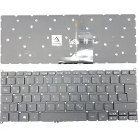 T-ProTek DEUTSCHE - Tastatur Keyboard Schwarz mit Beleuchtung kompatibel für Acer Spin 5 (SP513-51-51D9)