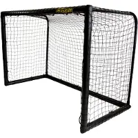 Powershot Fußballtor - Stadium Black Edition - 1.8m x 1.2m - wetterfestes uPVC - BALL inkl. !