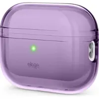 Elago Clear Case für AirPods Pro 2 Dunkelviolett