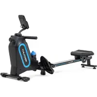 Thunder CIRC Rudergerät Magnetisch 8 Widerstandsstufen bis 135 kg Klappbar LCD Heimtrainer