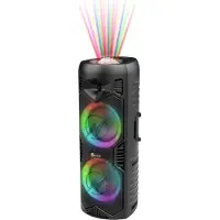 N-Gear Lets Go Party 5150 Tragbarer Karaoke-Lautsprecher schwarz