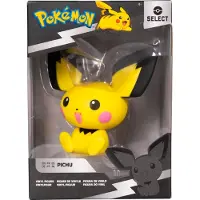 Jazwares Vinyl Pichu Pokémon Figur 10 Cm Gelb Gelb One Size