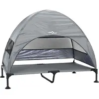 Syfax Hochgelegtes Hundebett Hellgrau 127 x 81 x 108 cm