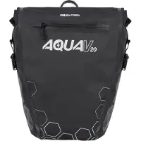 Oxford Fahrradtasche 100 % wasserdicht und 20 Liter Fassungsvermögen – Allwetter-Fahrradtasche von