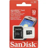 SanDisk SDSDQM-032G-B35A, 32 GB, MicroSDHC, Klasse 4, Schwarz