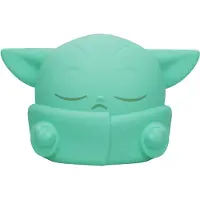 Paladone The Mandalorian Star Wars Grogu Squishy Glo Silikon Licht 15 Cm Grün Grün One Size
