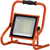 Osram batteriebetriebene Arbeitsleuchte R-Stand 30W 4000K in Orange mit Aluminiumgehäuse, IP44-Schutz, für Renovierung, Keller und Garagen