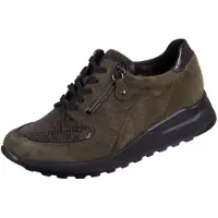 Waldlaufer Komfort Schnürschuhe Hiroko Damen 31373530313233 Grün 42 EU