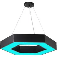 360Home LED-Büroleuchten Deckenleuchten für Styling-Lampen 80cm Blau G