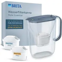 Brita STYLE ESS MXPRO LED Wasserfilter-Kanne, 2.4 l - Weiß