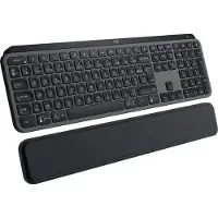 Logitech Master MX Keys S, Kabellos, Bluetooth, Scherenschalter, AZERTY, LED, Graphit