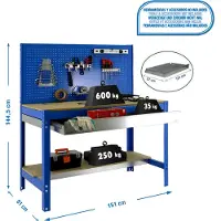 Simon Rack Simonwork (bancos De Trabajo) Bt2 Box Werkbank 1445x1510x610 Mm
