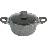 Ballarini 75002-940-0, 4,5 l, Rund, Grau, Aluminium, Grau, Soft Touch