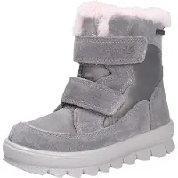 Superfit Mädchen Stiefel, grau(hellgrau (2)), Gr. 25