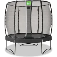 Exit Allure Premium Trampolin ø253cm, auf Beinen, Rund, Schwarz