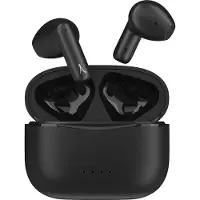 Akashi , Kabellose Bluetooth-Kopfhörer mit Mikrofon und Touch-Steuerung, Schwarz