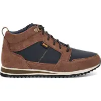 Teva Herren Freizeitschuhe, Halbschuhe aus Naturleder und Kunststoff, Braun