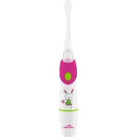 Eta Kinder Schallzahnbürste SONETIC rosa ETA071090010, für Kinder 3-10 Jahre, Schalltechnologie MOVE+, 2 Minuten Timer...