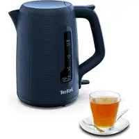 Tefal KO2M04CH, 1,7 l, 2400 W, Blau, Wasserstandsanzeige