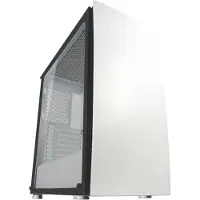 LC-Power Gaming 713W, Midi Tower, PC, Weiß, ATX, micro ATX, Mini-ITX, Metall, Kunststoff, Gehärtetes Glas, Gaming