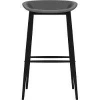 vidaXL "2026 Aktion"Barhocker 2er Set - CLORIS - Barstuhl - Optimal Komfort, Grau - 48 x 46 x 85 cm - NeuMöbel8809318