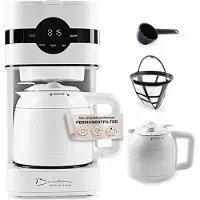 DS Produkte Barista Filterkaffeemaschine Touch Iso mit Isolierkanne, LED-Touchdisplay, Timer