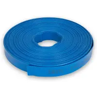 Eberth 1" Flachschlauch Gartenschlauch für Pumpen in 40m Länge, 1 Zoll, 25mm Durchmesser, flexibel, widerstandsfähiges PVC, Industrieschlauch